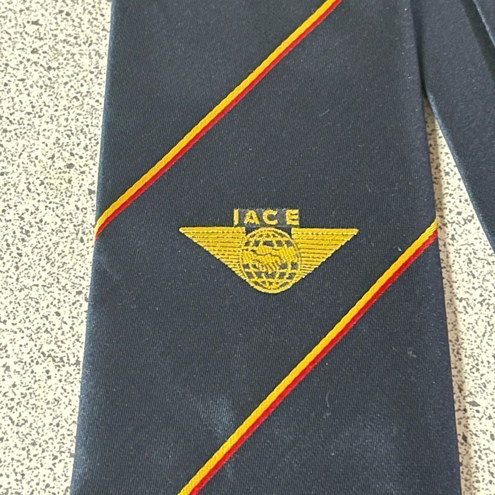 IACE International Air Cadet Exchange tie